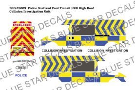 Police Scotland LWB HR Ford Transit Collision Investigation Unit